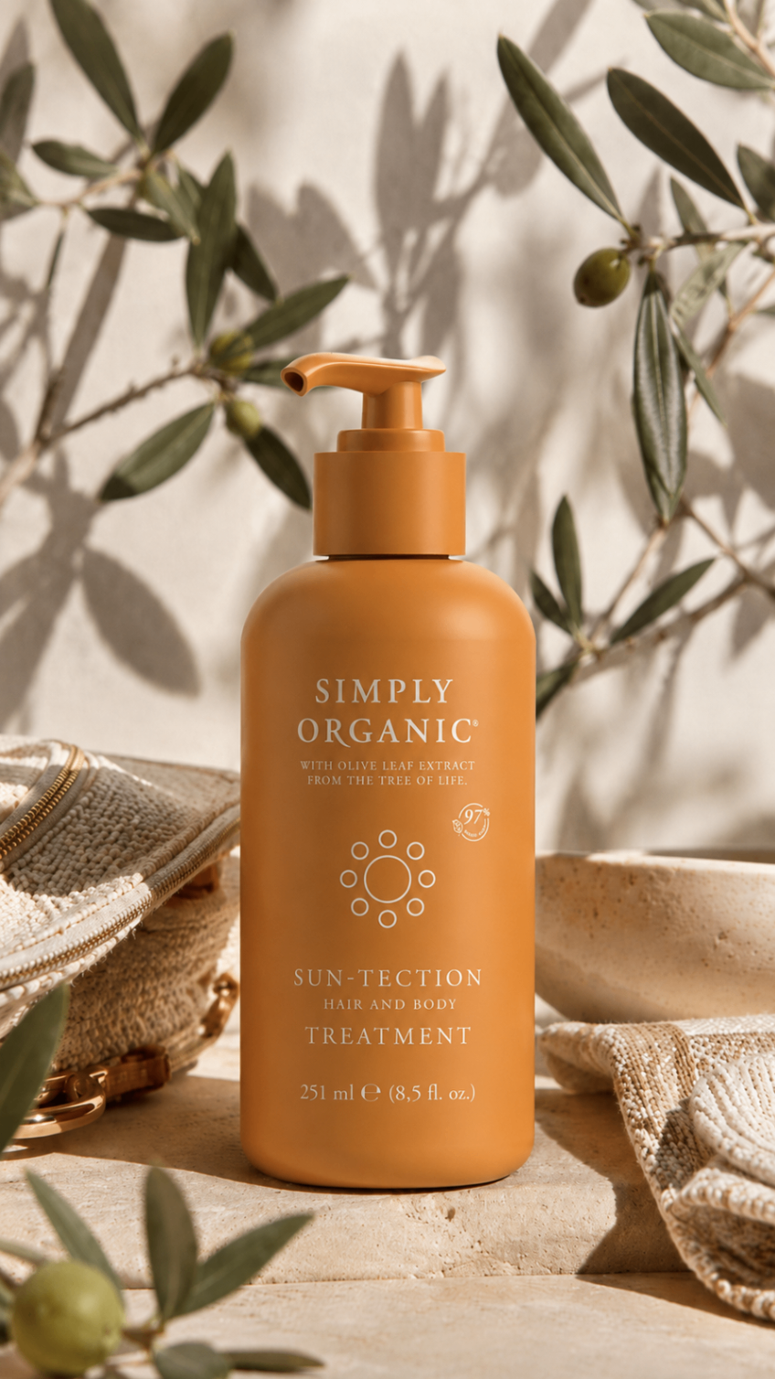 Simply Organic Hair & Body Treatment arancione