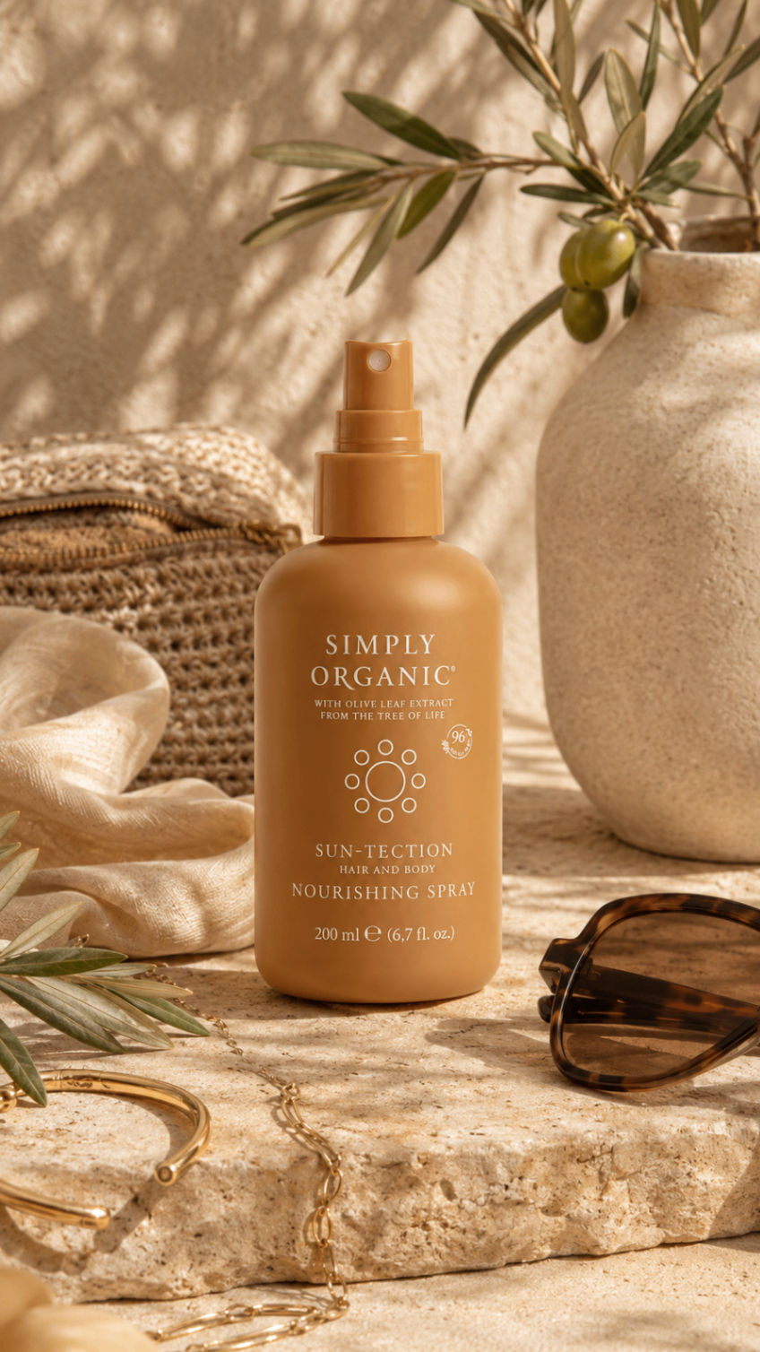 Simply Organic Nourishing Spray arancione